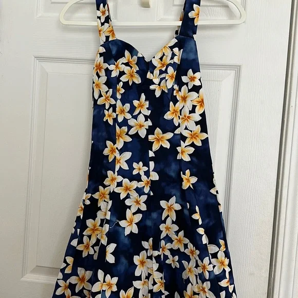Royal Hawaiian Creations Dresses | Nwot Womens Hawaiian Luau Dress | Color: Blue/Yellow | Size: S | Juli_Riv's Closet Royal Hawaiian Creations Dresses | Nwot Womens Hawaiian Luau Dress | Color: Blue/Yellow | Size: S | Juli_Riv's Closet